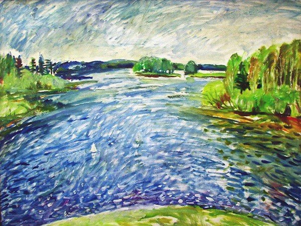 May water60x80cm - 2001
