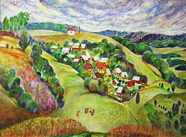 August in Turist83x112cm - 2001