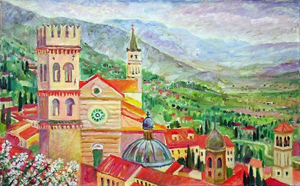 Assisi 250x80cm - 2003