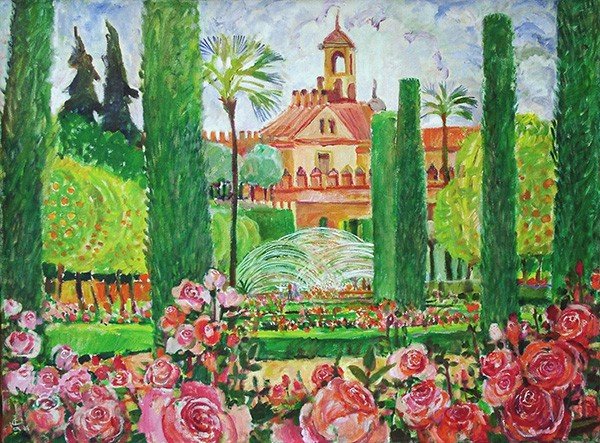 Cordoba. Alcazar60x80cm - 2004