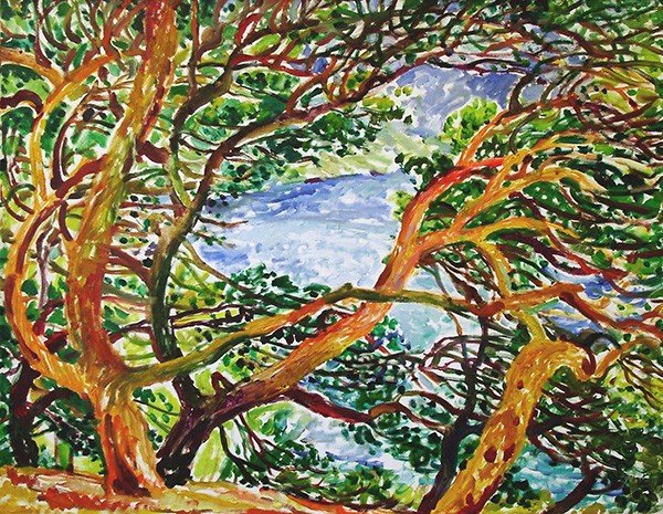 Crimean pine70x90cm - 2004