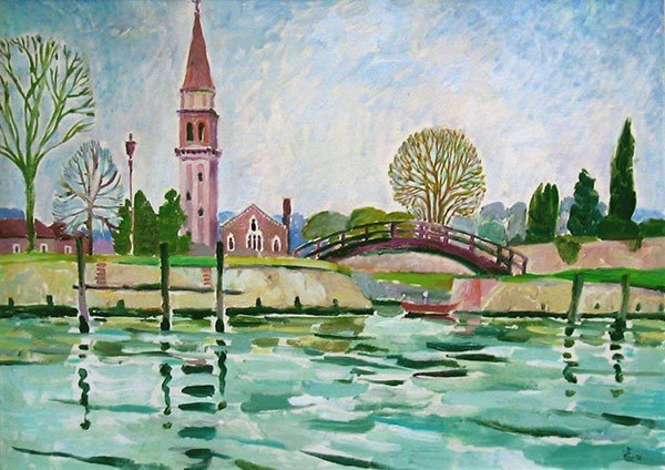 The island of Burano50x70cm - 2006