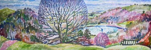 Early spring40x120cm - 2009