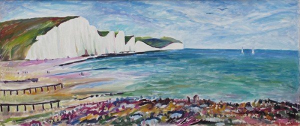 The Seven Sisters50x120cm - 2010
