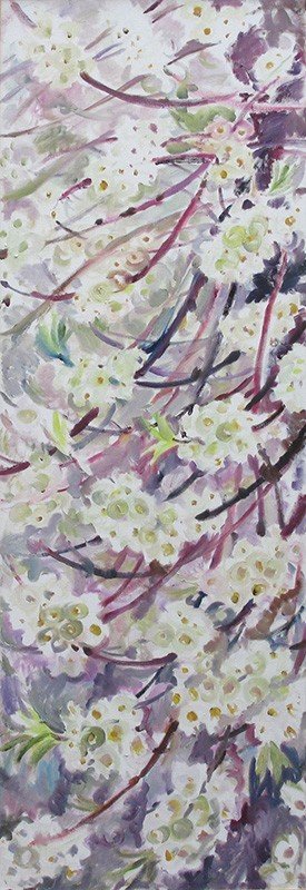 Cherry blossom R120x40cm - 2011